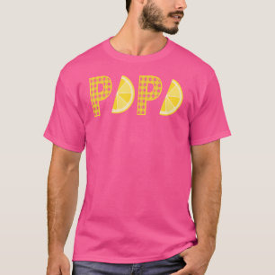 Papa Erstgeburt Pink Lemonade Familie Outfit Le T-Shirt