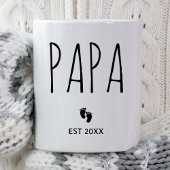 Papa Est 2025 Neue Papa Kaffeetasse