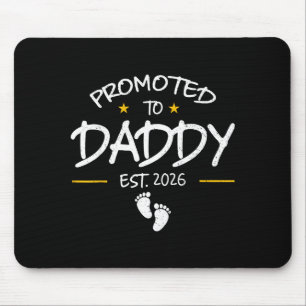 Papa Est 2026 Papa werdender neuer Papa 2026 Erste Mousepad
