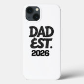 Papa Est 2026 Stolzer Vater seit Case-Mate iPhone Hülle (Rückseite)