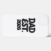 Papa Est 2026 Stolzer Vater seit Case-Mate iPhone Hülle (Rückseite (Horizontal))