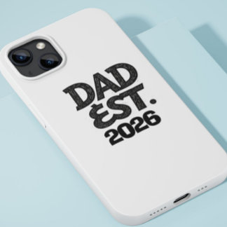 Papa Est 2026 Stolzer Vater seit Case-Mate iPhone Hülle