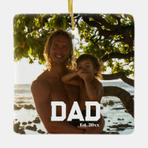 Papa Est Foto Anpassbares Jahr Vatertag