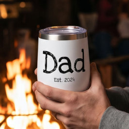 Papa Established Fett Schwarz Weiß