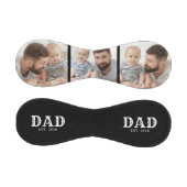 Papa Established Fett Typography Schwarz 3 Foto Baseball (Paneele)