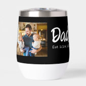 Papa Established Foto weiße Schrift (Vorderseite)