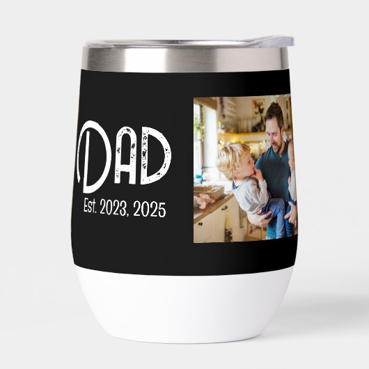 Papa Established Photo Grunge Text (Links)