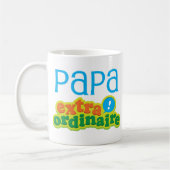 Papa-Extraordinaire Geschenk-Idee Kaffeetasse (Links)