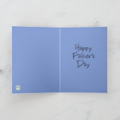 Papa Father's Day Card Karte (Innenseite)