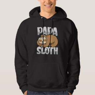 Papa Faultier Fauler Faultiere Daddy Niedlich Vate Hoodie