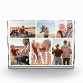Papa Foto-Collage Fotoblock (Vorderseite)