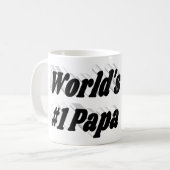 Papa-Foto mit Tasse (Vorderseite Links)