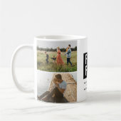 Papa-Fotocollage-Tasse des Vaters Kaffeetasse (Links)
