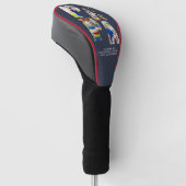 PAPA Fotokassettenrekorder-Treiber Golf Headcover (angewinkelt)