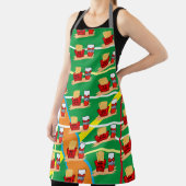 Papa fritas, grüne Schürze (InSitu)