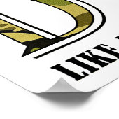 Papa Funny Poster (Ecke)