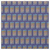 Papa für Vatertag Großvater Wave Text Stoff (Muster)