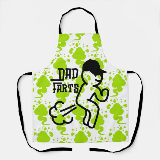 Papa Furzt Schürze (Vorderseite)