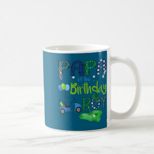 Papa Geburtstagsjunge Hole One Kunstwerk Kaffeetasse