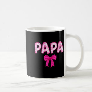 Papa Geburtstagstruppe passendes rosa Band Familie Kaffeetasse