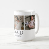 Papa gegründet 3 Foto Kaffeetasse (VorderseiteRechts)
