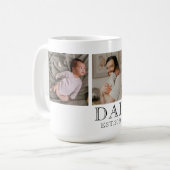 Papa gegründet 3 Foto Kaffeetasse (Vorderseite Links)