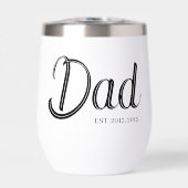 Papa gegründet Geschenk (Vorderseite)