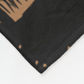 Papa geht wieder Fischen und Camping anpassen Spaß Fleecedecke (Ecke)