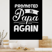 Papa-Geschenk wieder befördert Poster (Küche)