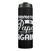 Papa-Geschenk wieder befördert Thermosbecher (Vorderseite)