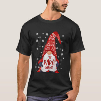 Papa Gnom Familien-Pyjama T-Shirt