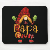 Papa Gnome Christmas Pajamas Matching Family Group Mousepad (Vorne)