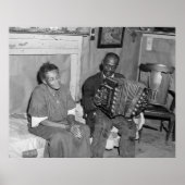 Papa Got 1940 eine Squeezebox Poster (Vorne)