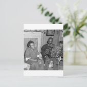 Papa Got eine Squeezebox: 1940 Postkarte (Stehend Vorderseite)