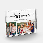 Papa Grandpa Großkinder Fotoblock (Links)