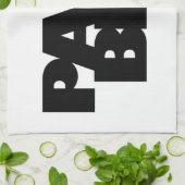 Papa GRILLEN Geschirrtuch (Gefaltet)