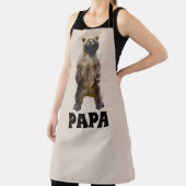 PAPA GRIZZLY BEAR VATER FUNNY GRILLOUT SCHÜRZE (InSitu)