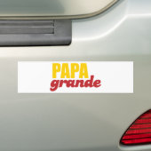 Papa groß - großer Vati Autoaufkleber (Auf Auto)