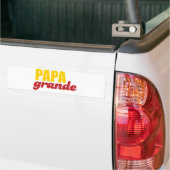Papa groß - großer Vati Autoaufkleber (Auf Lkw)
