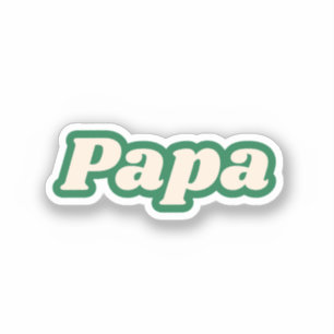Papa Großvater, Vater Aufkleber