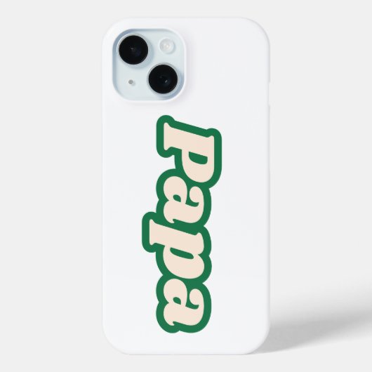 Papa | Großvater, Vater Case-Mate iPhone Hülle (Rückseite)