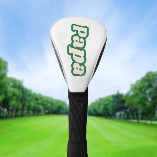 Papa | Großvater, Vater Golf Headcover