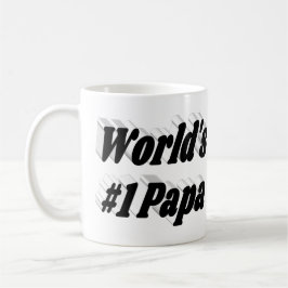 Papa-Halbtext Kaffeetasse