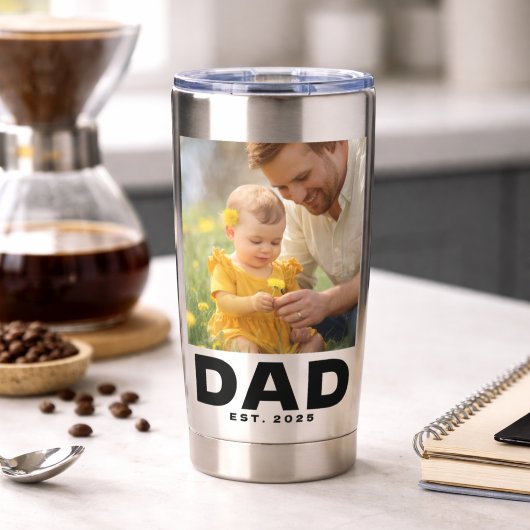Papa hat Bold 2 Foto Edelstahl etabliert  Thermobecher