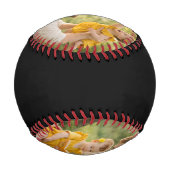 Papa hat Bold Black 3 Foto eingerichtet  Baseball (Rückseite)