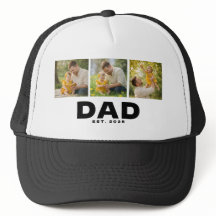 Papa hat Bold Black 3 Foto Hut gegründet