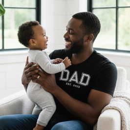 Papa hat ein kühnes weißes Jahr neu Papa-Geschenk T-Shirt