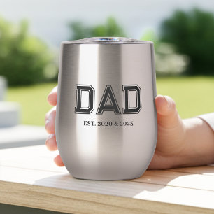 Papa hat einfache moderne Typografie eingerichtet
