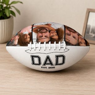 Papa hat elegante 3 Foto-Geschenke etabliert Football
