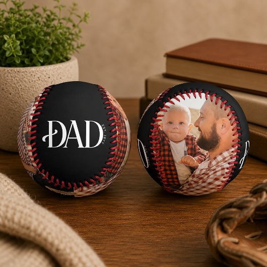 Papa hat es geschafft Foto Baseball